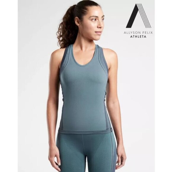 Athleta Tops - Athleta x Allyson Felix Legend Shine Tank Top 981682 Violet Grey Women's Small